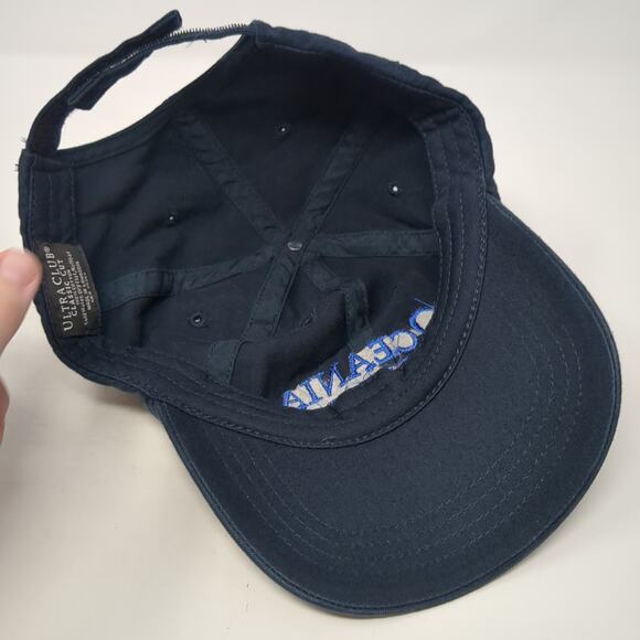 Oceania Cruises Strapback Hat Solid Blue One Size Embroidered Ultra Club - Picture 7 of 9